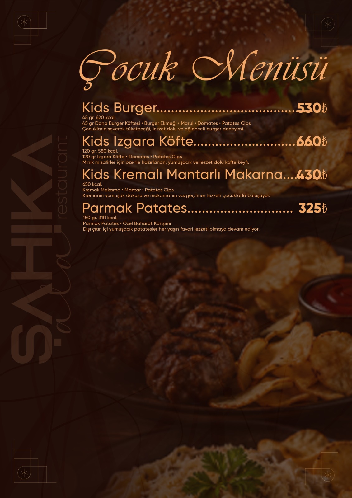 Menu Page