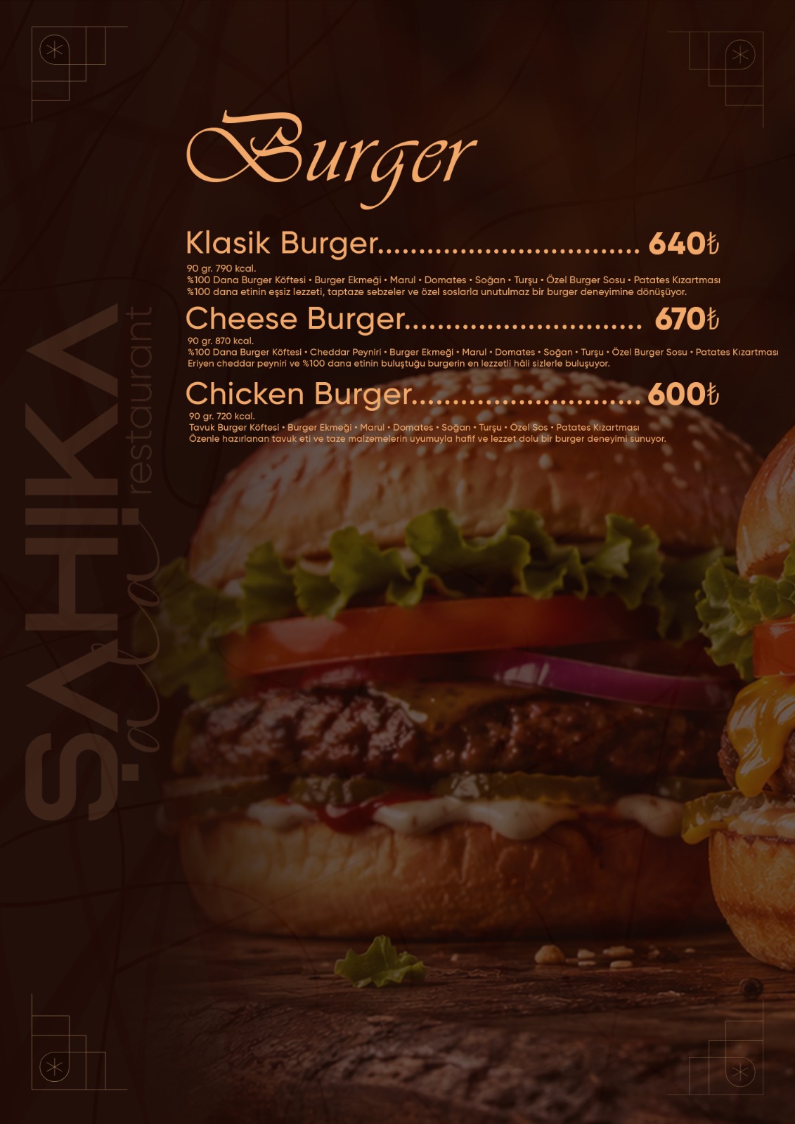 Menu Page